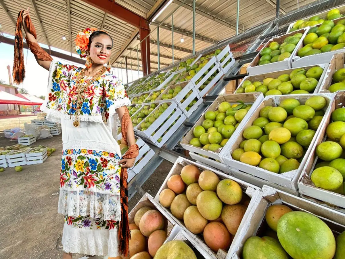 Cada año la Feria de la Naranja de Oxkutzcab atrae a miles de visitantes y este 2025 se espera que no sea la excepción debido a las actividades que se realizan en el recinto ferial.- Fuente Ayuntamiento de Oxkutzcab y Canva