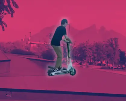 Usuarios prueban scooters eléctricos en Monterrey y comparten sus recorridos en redes