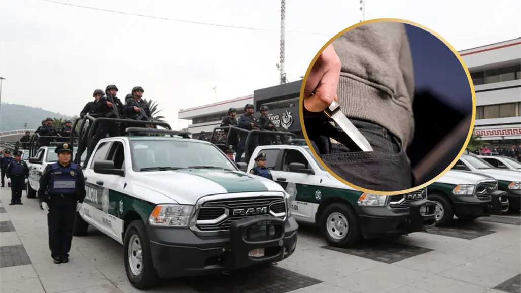Policía de CDMX detiene a hombre que quiso matar a su esposa y después intentar suicidarse