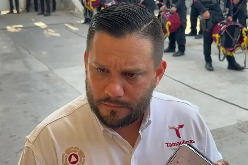  Luis Gerardo González de la Fuente, coordinador estatal de Protección Civil en Tamaulipas | Foto: Victoria Jiménez