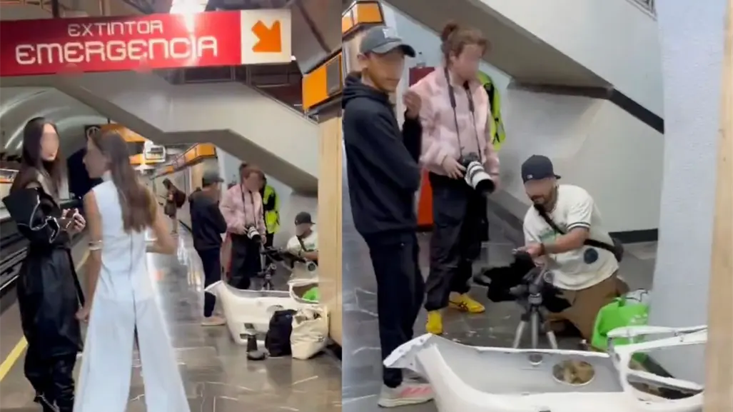 VIDEO | Captan filmación ilegal en Metro CDMX y director anuncia sanciones contra los responsables