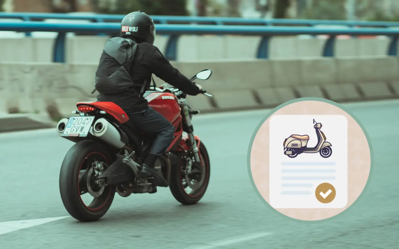 No olvides emplacar tu moto nueva en los primeros 5 días para evitar multas y sanciones. Foto: Canva