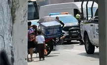 Muere motociclista en accidente vial de alto impacto en Venustiano Carranza