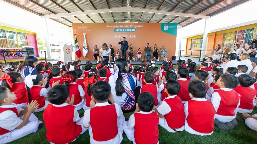 Gobierno de Nuevo León impulsa programa ¡Listos a Jugar! para fortalecer bienestar infantil