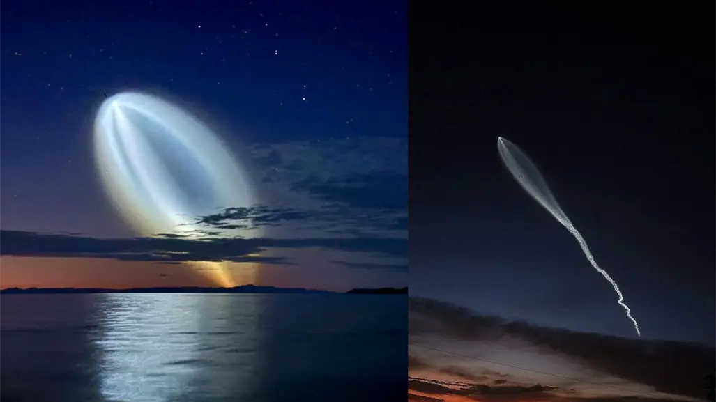 ¿Fue un ovni o avión? Esto fue lo que iluminó el cielo de Baja California Sur