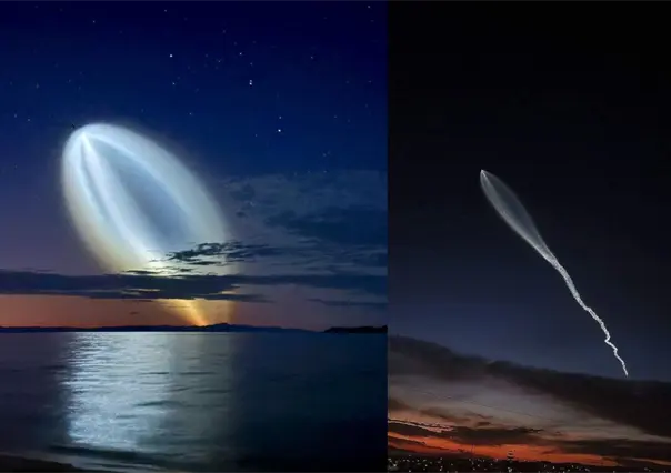 ¿Fue un ovni o avión? Esto fue lo que iluminó el cielo de Baja California Sur