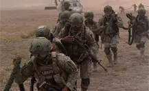 Noche violenta en Michoacán: Ataque contra base militar de Apatzingán deja un muerto y dos heridos