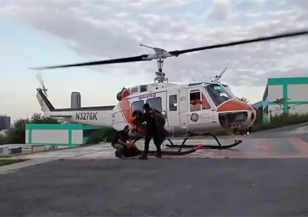 Rescatan a dos personas en la cumbre del Cerro Topo Chico en Monterrey