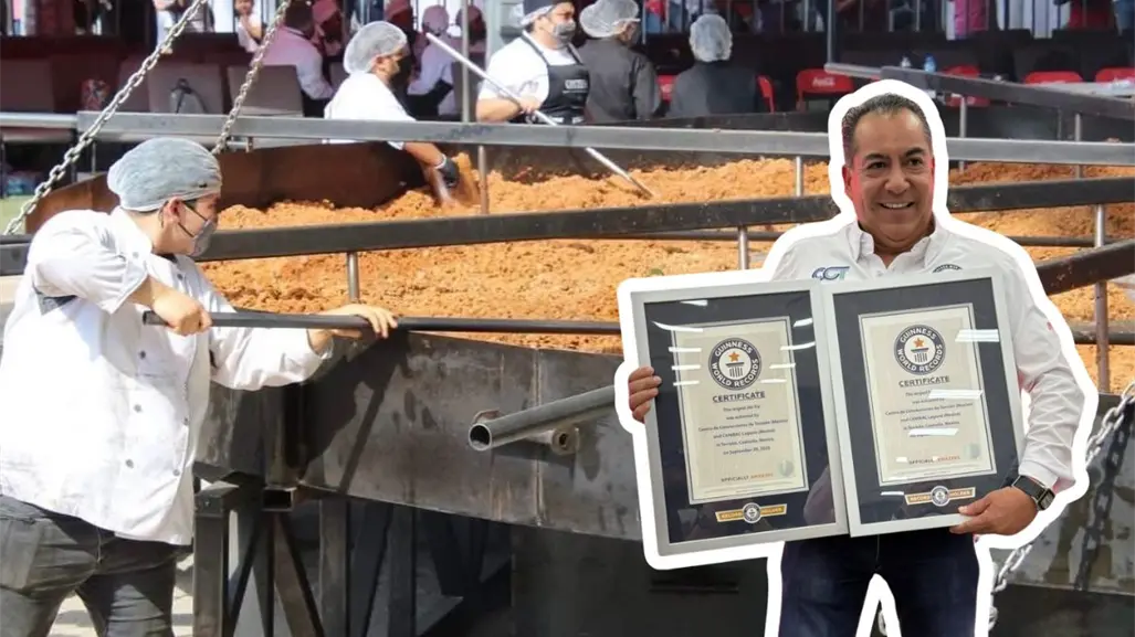 Torreón rompe dos Récords Guinness con la Discada Más Grande del Mundo