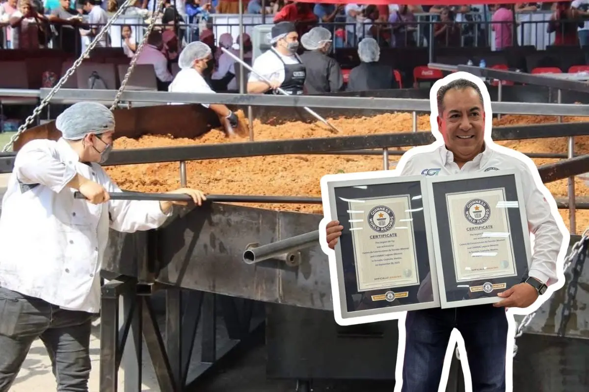 Coahuila rompió récord en Torreón con la Discada Más Grande del Mundo / Foto: Gobierno Municipal de Torreón