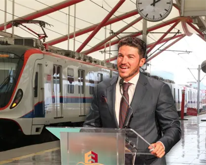 Samuel García anuncia ampliación de la Línea 2 del Metro con conexión al tren de pasajeros