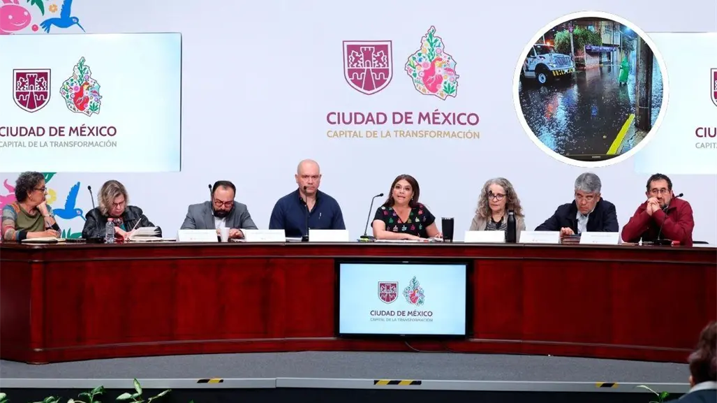 CDMX vive lluvia récord en 34 años: Clara Brugada anuncia desfogue de 31 millones de metros cúbicos