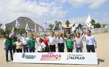 “Activa tu Parque” llega a colonia Gustavo Espinoza Mireles en Saltillo