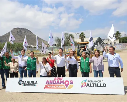 "Activa tu Parque" llega a colonia Gustavo Espinoza Mireles en Saltillo