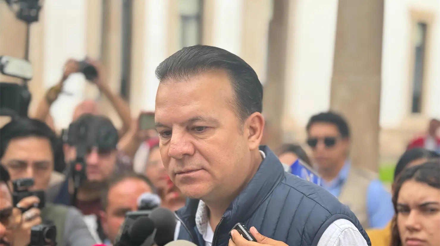 Esteban Villegas, gobernador de Durango | Foto: Jesús Carrillo