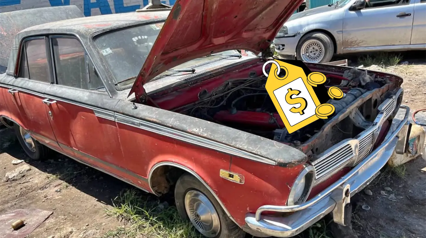Este increíble auto clásico se oferta a través de Marketplace. Foto: Especial.
