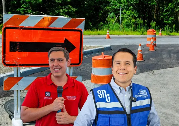 César Garza Arredondo lidera la renovación de avenida Aceros antes de Navidad