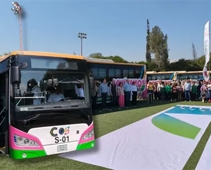 Aquí Vamos Gratis en Saltillo: presentan nuevas unidades y dan banderazo 
