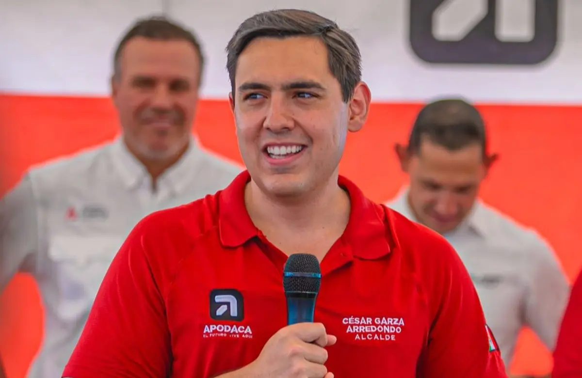 El alcalde de Apodaca, César Garza Arredondo, invitó a las familias al evento 1 año contigo  que se realizará en la plaza principal del municipio el próximo domingo 5 de octubre a las 5:00 pm. Foto: Gobierno de Apodaca