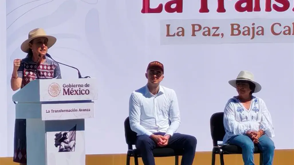 Claudia Sheinbaum confirma una planta de tratamiento y una desaladora para Los Cabos