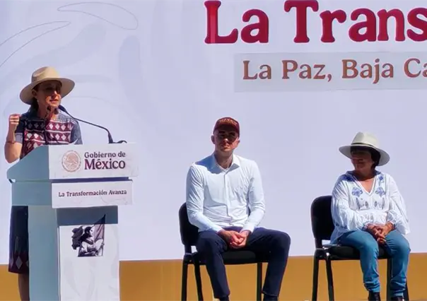 Claudia Sheinbaum confirma una planta de tratamiento y una desaladora para Los Cabos