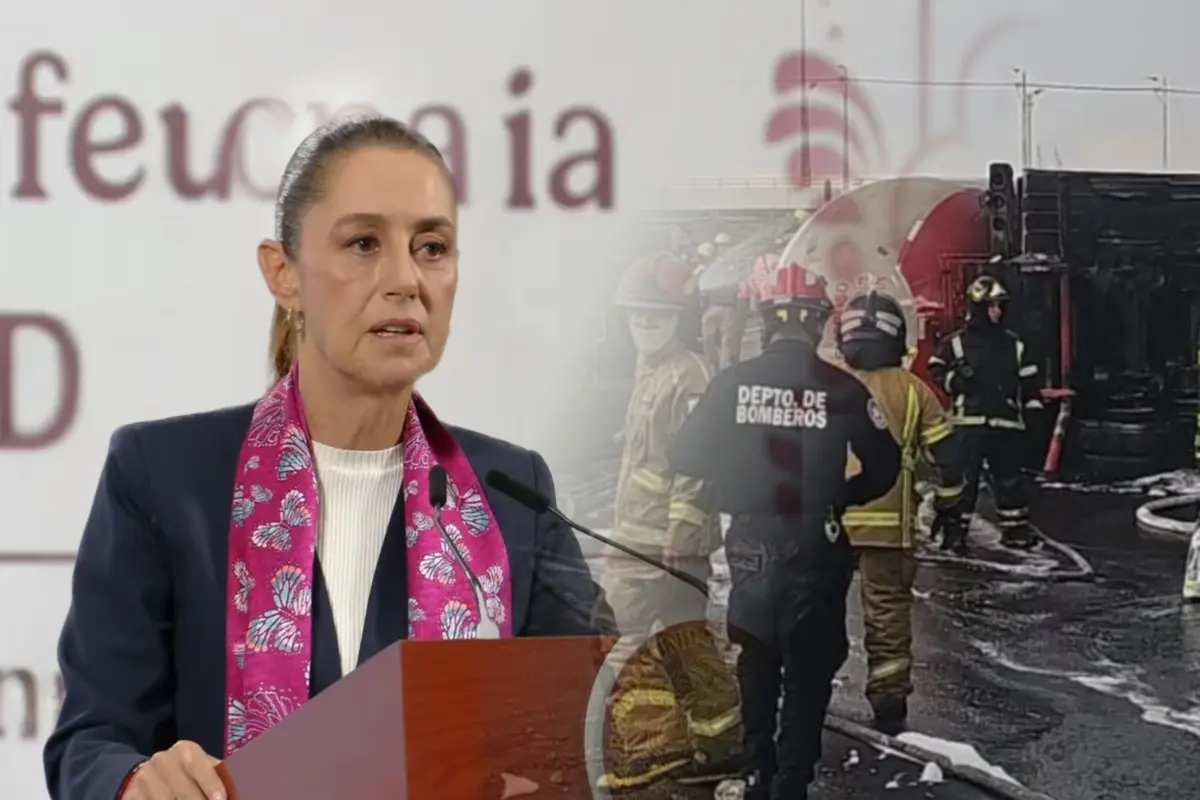 Claudia Sheinbaum en conferencia de prensa/Explosión en Iztapalapa Foto: @ClaudiaSheinbaumP | Luis Alfaro