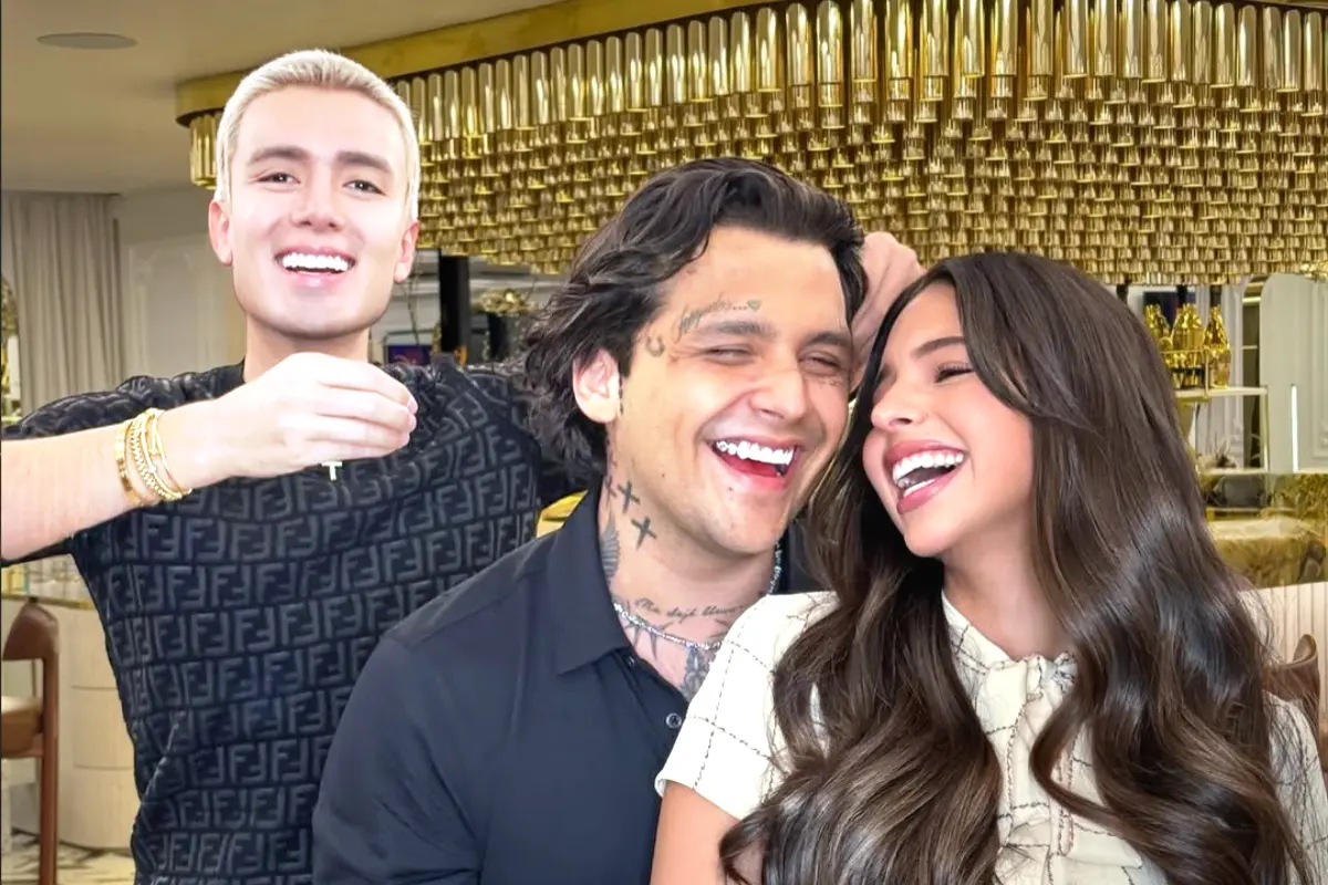Ángela Aguilar,  Miguel de la Mora Larios(Foto: IG @micky_hair / Canva)