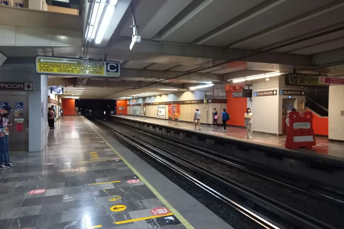 Instalaciones del Metro Centro Médico donde ocurrieron disparos. Foto: Maps Joker Aguirre