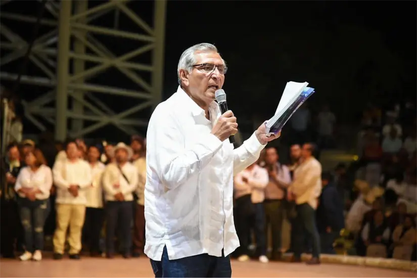 Adán Augusto López fue gobernador de Tabasco, secretario de Gobierno del expresidente Andrés Manuel López Obrador y actualmente senador de la República. Foto: Victoria Jiménez
