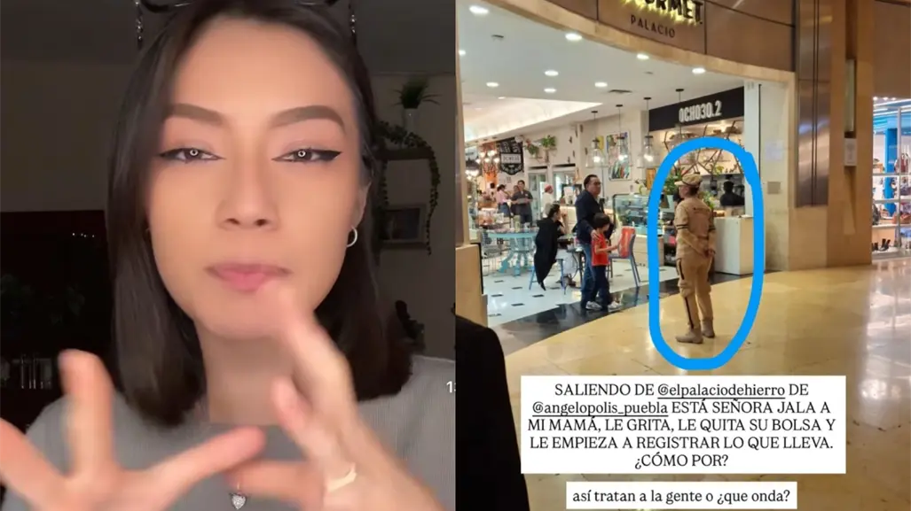 La influencer Mariana Palacios denuncia discriminación del Palacio de Hierro en Puebla | VIDEO