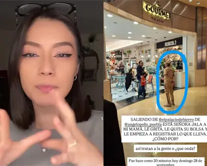 La influencer Mariana Palacios denuncia discriminación del Palacio de Hierro en Puebla | VIDEO