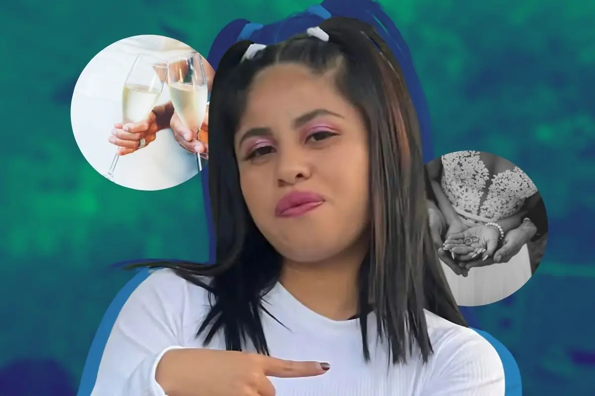 Lupita Tik Tok fue tema de conversación por su embarazo y su relación con su pareja. FOTO: CANVA/Facebook: W Radio