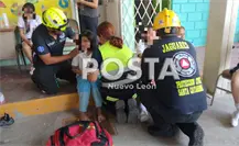 Pega golpe de calor a 8 niños en primaria de Santa Catarina