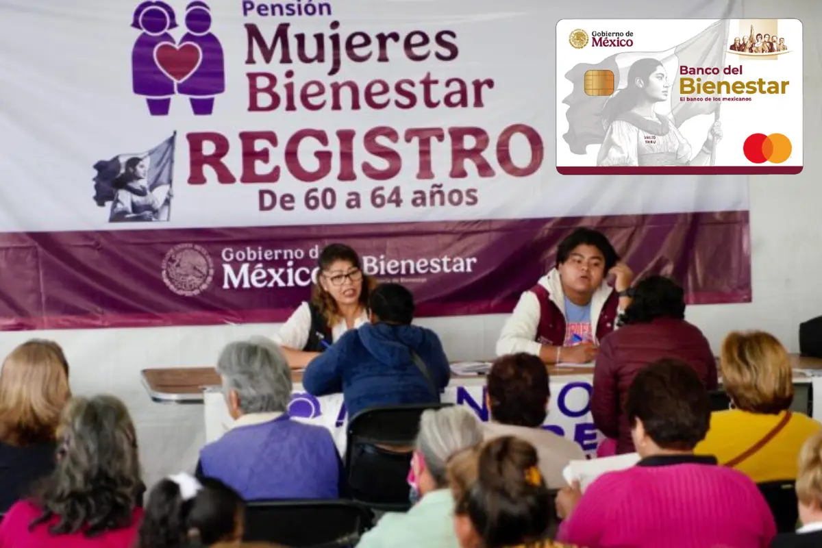 Pensión Mujeres Bienestar: Esto debes hacer si no recoges tu tarjeta en la fecha que te toca. Foto: Gobierno de México | Canva