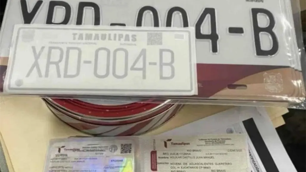¿Cuánto cuesta renovar las placas vehiculares en Tamaulipas si tienes más de 10 años de adeudo?
