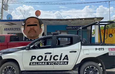 Detienen a sospechoso de múltiples robos en Salinas Victoria