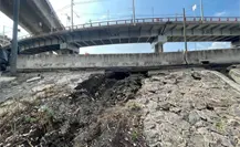Tras volcadura de pipa, socavón vuelve a preocupar en la zona de La Concordia, Iztapalapa