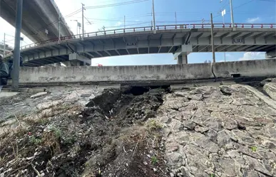 Tras volcadura de pipa, socavón vuelve a preocupar en la zona de La Concordia, Iztapalapa