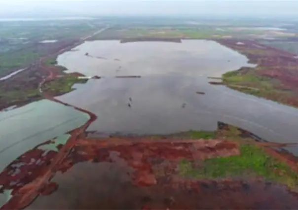 FOTOS | Lluvias fuertes en Edomex llenan el Lago de Texcoco al 78% de su capacidad