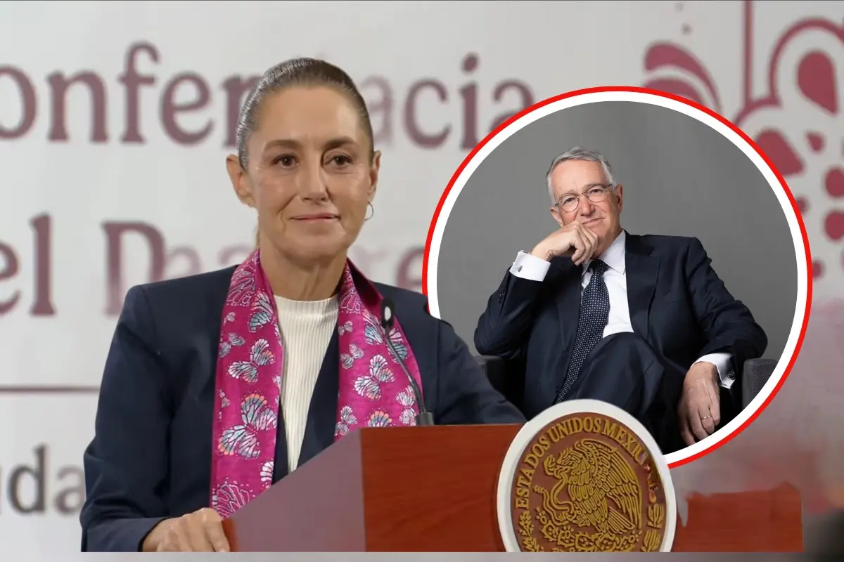 Claudia Sheinbaum y Ricardo Salinas Pliego Foto: @ClaudiaSheinbaumP |  @RicardoBSalinas