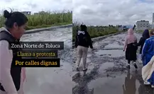 Toluca tendrá manifestación por mal estado de vialidades tras fuertes lluvias, ¿cuándo será? Toluca tendrá manifestación por mal estado de vialidades tras fuertes lluvias, ¿cuándo será?