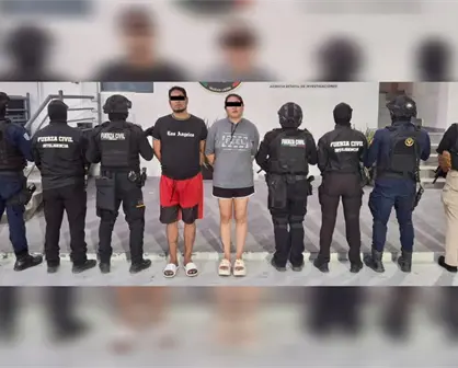 Pareja es capturada en Apodaca con más de 90 dosis de droga