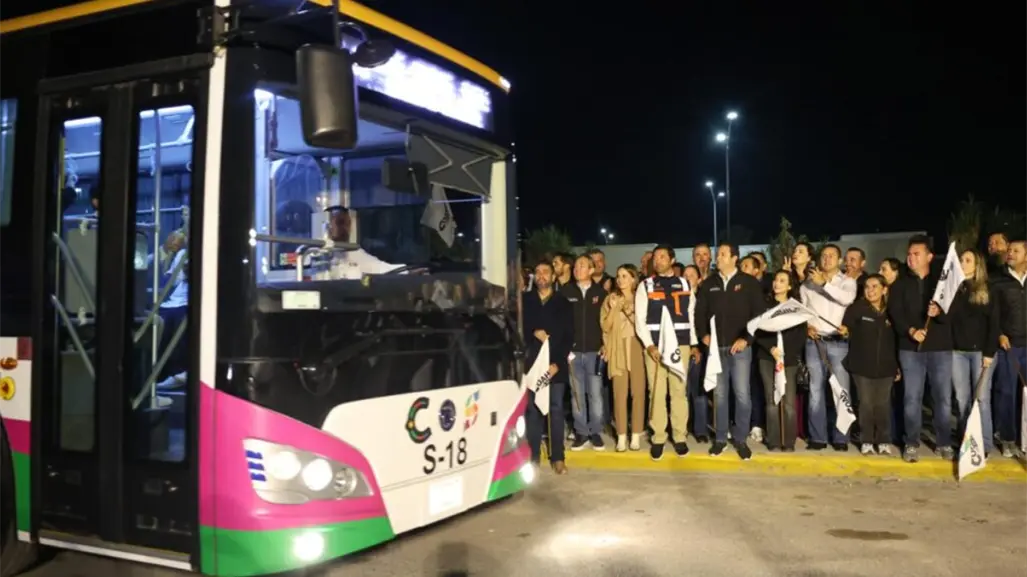 Arrancan rutas Aquí Vamos Gratis; Javier Díaz da banderazo oficial