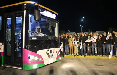 Arrancan rutas Aquí Vamos Gratis; Javier Díaz da banderazo oficial