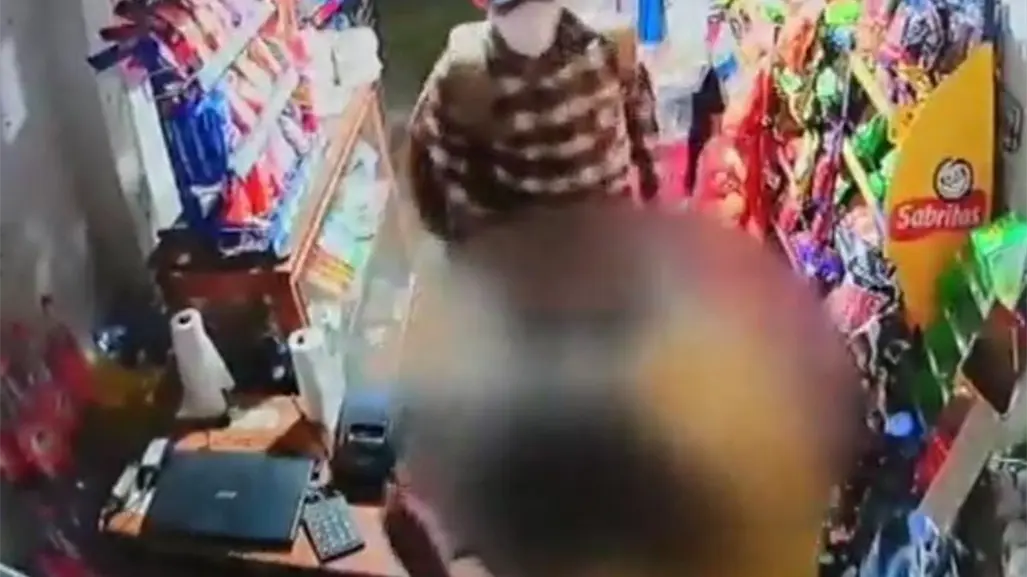 Investigan asalto con machete en tienda de abarrotes en Montemorelos