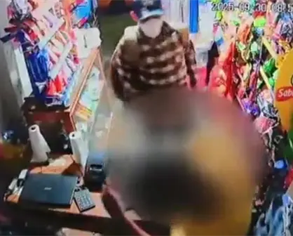 Investigan asalto con machete en tienda de abarrotes en Montemorelos