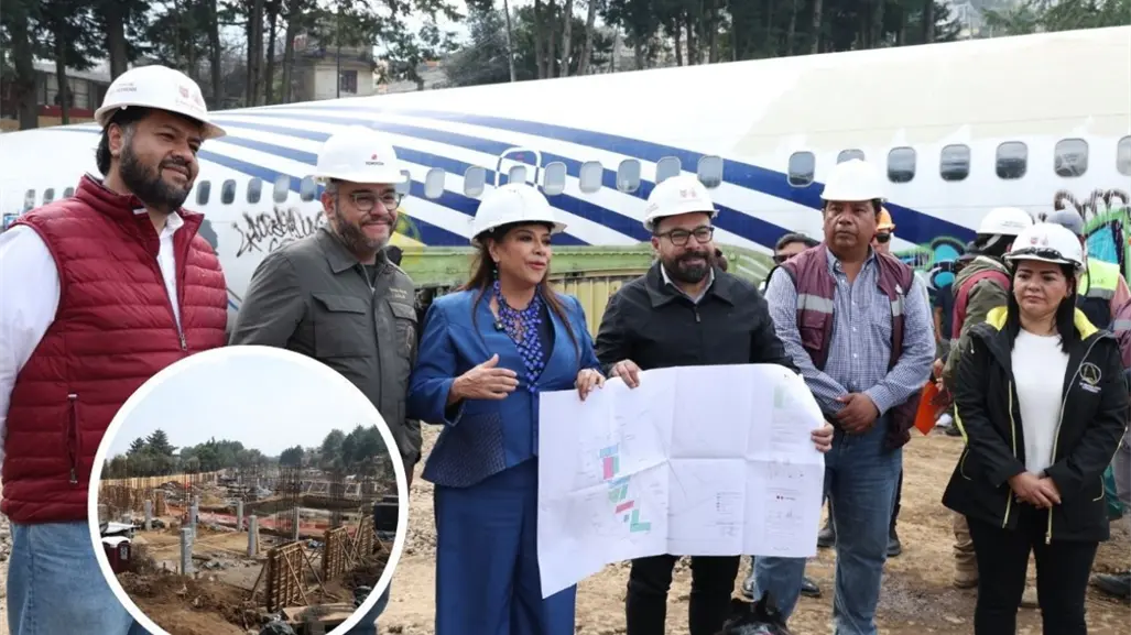 ¡Un avión en tu escuela! Clara Brugada inaugura UTOPÍA con biblioteca digital y alberca en CDMX