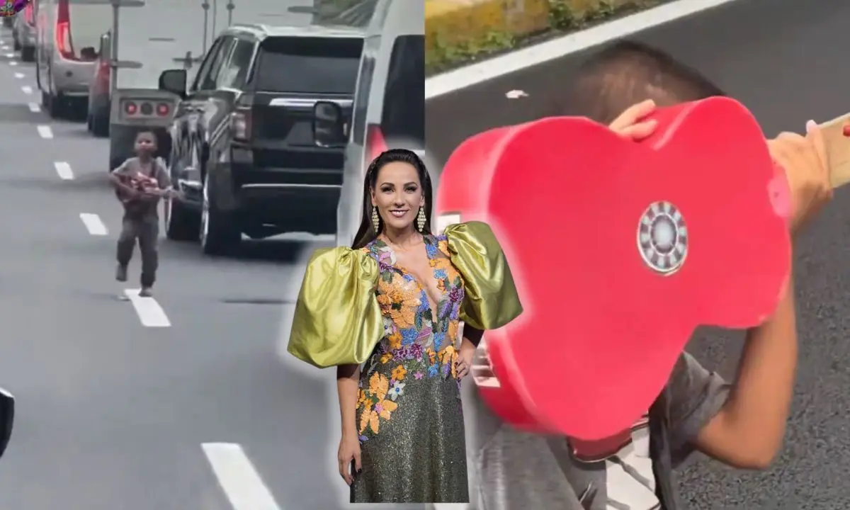 Niño pidiendo dinero en calles de CDMX, Consuelo Duval.  Foto: captura X (@raulgtzoficial) | IG (@consueloduval) | Canva