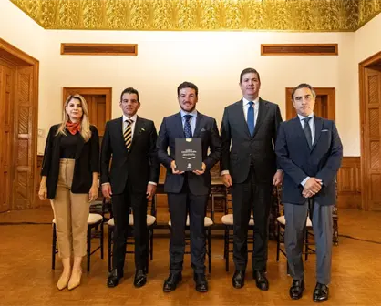 Samuel García encabeza conmemoración del tercer aniversario de la Nueva Constitución de Nuevo León