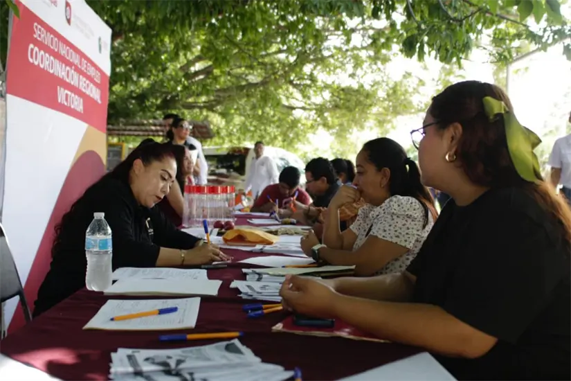 Feria de empleo en Ciudad Victoria | Foto: Secretaría de Trabajo